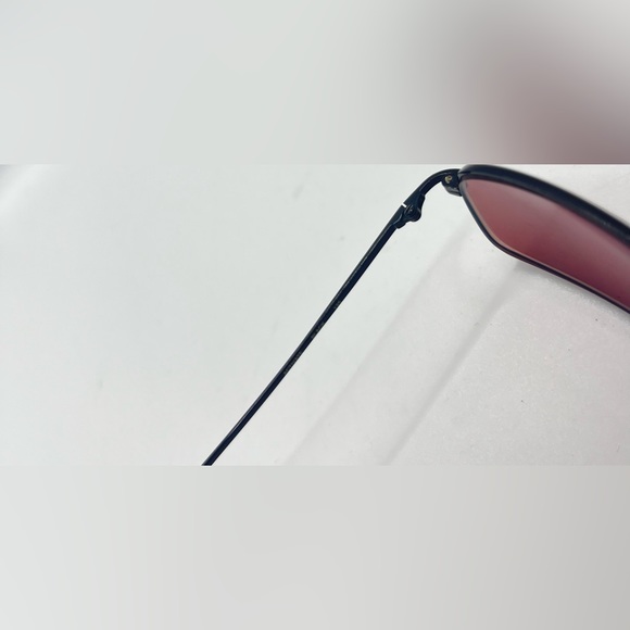 Vintage Converse Activate Black Rectangular Sunglasses Frames Only - Picture 8 of 8